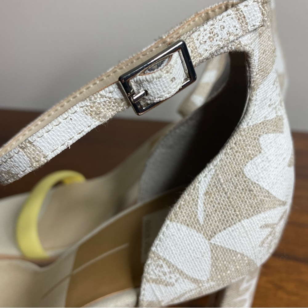 DOLCE VITA Jayke Leather Ankle Strap Sandals Daffodil Multi Stella SIZE: 10 - Picture 11 of 15